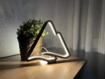 چراغ LED دیواری طرح کوهستان  Modern Mountains Lamp  دکور مینیمال - تصویر 5