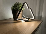 چراغ LED دیواری طرح کوهستان  Modern Mountains Lamp  دکور مینیمال
