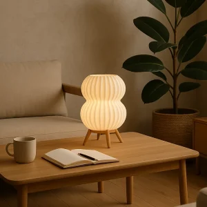 چراغ خواب دکوری Ola Lamp با طراحی موجی مدرن