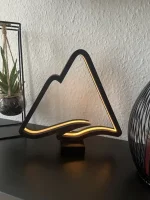 چراغ LED دیواری طرح کوهستان  Modern Mountains Lamp  دکور مینیمال - تصویر 3