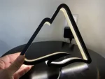 چراغ LED دیواری طرح کوهستان  Modern Mountains Lamp  دکور مینیمال - تصویر 2